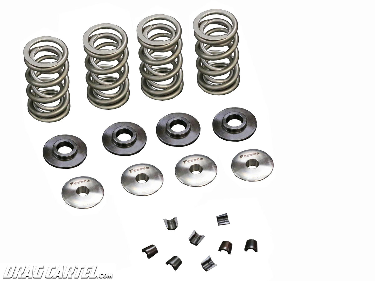 Ferrea Premium Race Dual Turbo Spring & Retainer Combo 140LBS – KT-4035
